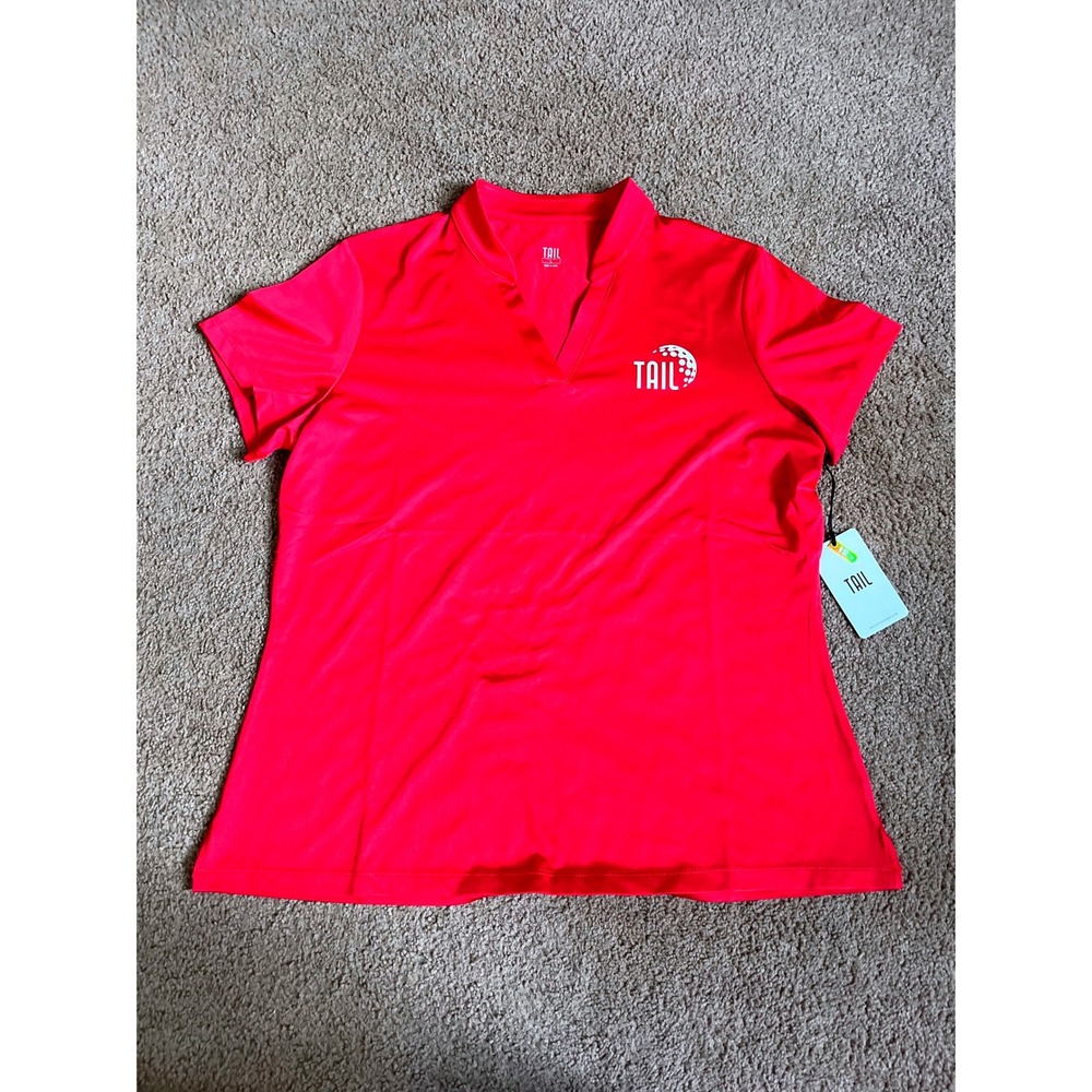 Tail Women's Red Polo Golf Shirt